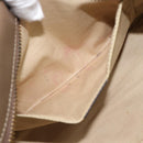 Chloe Shoulder Bag Leather Brown Gold Auth BA14006-21