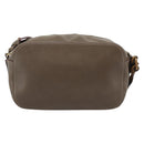 Chloe Shoulder Bag Leather Brown Gold Auth BA14006-2