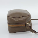Chloe Shoulder Bag Leather Brown Gold Auth BA14006-5