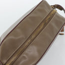 Chloe Shoulder Bag Leather Brown Gold Auth BA14006-6