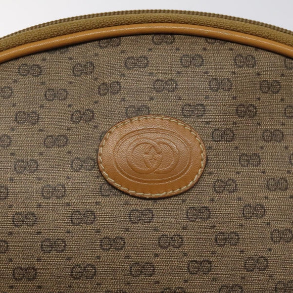 GUCCI Micro GG Supreme Shoulder Bag PVC Beige 007 983 1113 Auth BA1401