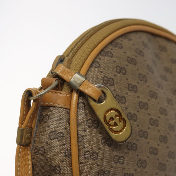 GUCCI Micro GG Supreme Shoulder Bag PVC Beige 007 983 1113 Auth BA1401