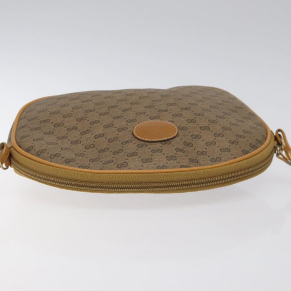 GUCCI Micro GG Supreme Shoulder Bag PVC Beige 007 983 1113 Auth BA1401