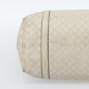 GUCCI GuccissimaGG Tote Bag Leather White Gold 336776 Auth BA14010-16