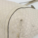 GUCCI GuccissimaGG Tote Bag Leather White Gold 336776 Auth BA14010-17
