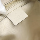 GUCCI GuccissimaGG Tote Bag Leather White Gold 336776 Auth BA14010-21
