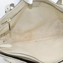 GUCCI GuccissimaGG Tote Bag Leather White Gold 336776 Auth BA14010-10