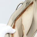GUCCI GuccissimaGG Tote Bag Leather White Gold 336776 Auth BA14010-11