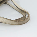 GUCCI GuccissimaGG Tote Bag Leather White Gold 336776 Auth BA14010-9