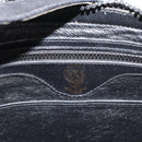 GUCCI Horsebit Shoulder Bag Leather Black Gold Auth BA14011A-11