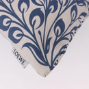LOEWE William De Morgan Drawstring Bag Canvas Blue Auth BA14014M-16