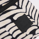 CHANEL Chanel Sports Shoulder Bag Reversible White Zebra CC Auth BA14015-18