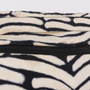 CHANEL Chanel Sports Shoulder Bag Reversible White Zebra CC Auth BA14015-2