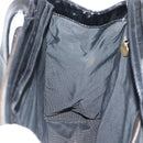 CHANEL Tote Bag Patent Black Gold CC Auth BA14016-21