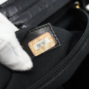 CHANEL Tote Bag Patent Black Gold CC Auth BA14016-12