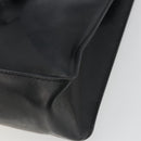 CHANEL Tote Bag Patent Black CC Auth BA14017-16