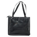 CHANEL Tote Bag Patent Black CC Auth BA14017-2