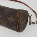LOUIS VUITTON Monogram Papillon Pouch LV Auth BA14019-9