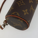 LOUIS VUITTON Monogram Papillon Pouch LV Auth BA14019-16