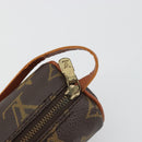LOUIS VUITTON Monogram Papillon Pouch LV Auth BA14019-10