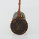 LOUIS VUITTON Monogram Papillon Pouch LV Auth BA14019-4