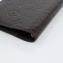 LOUIS VUITTON Monogram Vernis Agenda PM Amarante R21026 LV Auth BA14020-16