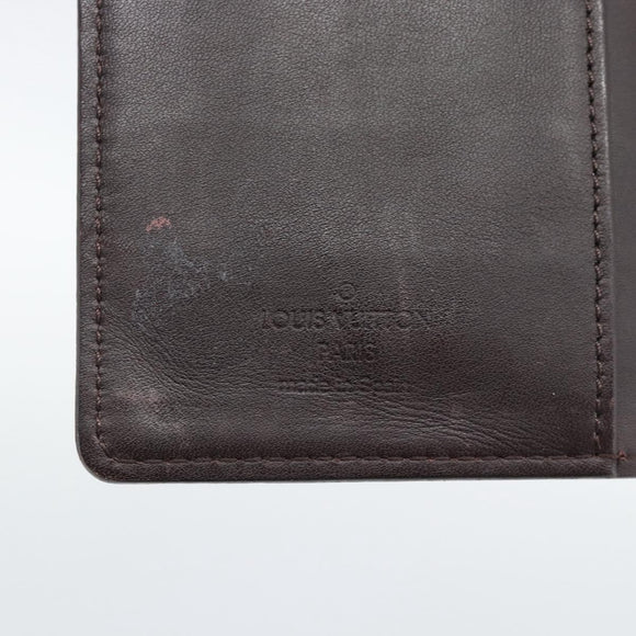 LOUIS VUITTON Monogram Vernis Agenda PM Amarante R21026 LV Auth BA14020