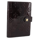 LOUIS VUITTON Monogram Vernis Agenda PM Amarante R21026 LV Auth BA14020-1