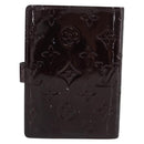 LOUIS VUITTON Monogram Vernis Agenda PM Amarante R21026 LV Auth BA14020-2
