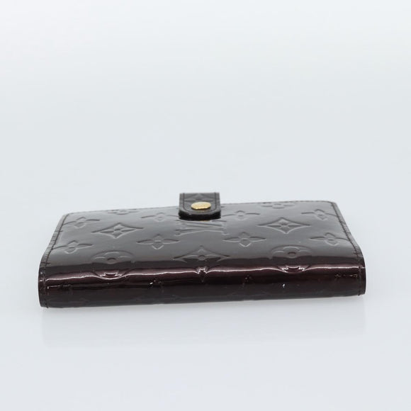 LOUIS VUITTON Monogram Vernis Agenda PM Amarante R21026 LV Auth BA14020