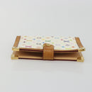 LOUIS VUITTON Monogram Multicolor Agenda PM White R20896 LV Auth BA14021-3