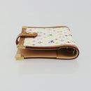 LOUIS VUITTON Monogram Multicolor Agenda PM White R20896 LV Auth BA14021-5