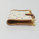 LOUIS VUITTON Monogram Multicolor Agenda PM White R20896 LV Auth BA14021-6