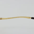 CELINE C Macadam Rimless Sunglasses Metal Brown Gold Auth BA14022V-16