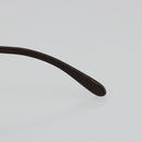 CELINE C Macadam Rimless Sunglasses Metal Brown Gold Auth BA14022V-17