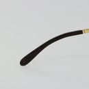 CELINE C Macadam Rimless Sunglasses Metal Brown Gold Auth BA14022V-18