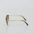 LOUIS VUITTON Desmayo Cat Eye Sunglasses Metal Brown Gold Z0051U Auth BA14024M-3