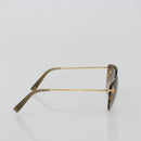 LOUIS VUITTON Desmayo Cat Eye Sunglasses Metal Brown Gold Z0051U Auth BA14024M-4