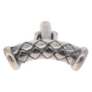 BOTTEGA VENETA INTRECCIATO Cuffs & Cuff Case Silver Ag925 Auth BA14025V-16
