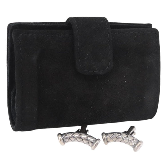 BOTTEGA VENETA INTRECCIATO Cuffs & Cuff Case Silver Ag925 Auth BA14025V