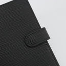 LOUIS VUITTON Epi Agenda PM Day Planner Cover Black R20052 LV Auth BA14026-17