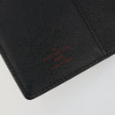 LOUIS VUITTON Epi Agenda PM Day Planner Cover Black R20052 LV Auth BA14026-20