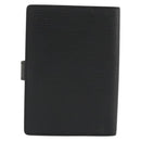 LOUIS VUITTON Epi Agenda PM Day Planner Cover Black R20052 LV Auth BA14026-2