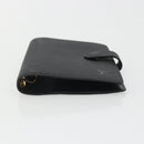 LOUIS VUITTON Epi Agenda PM Day Planner Cover Black R20052 LV Auth BA14026-6