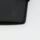 LOUIS VUITTON Epi Agenda PM Day Planner Cover Black R20052 LV Auth BA14026-7
