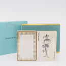 TIFFANY&Co. Playing Cards Turquoise Blue White Black Auth BA14027V-7