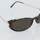 CARTIER Tortoise Sunglasses Metal Brown Silver Auth BA14032V-8