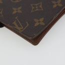 LOUIS VUITTON Monogram Agenda PM Day Planner Cover R20005 LV Auth BA14036-16