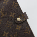 LOUIS VUITTON Monogram Agenda PM Day Planner Cover R20005 LV Auth BA14036-17