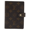 LOUIS VUITTON Monogram Agenda PM Day Planner Cover R20005 LV Auth BA14036-13